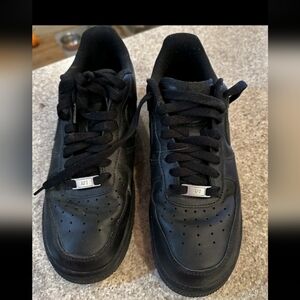 Nike Air Force 1 men's sneakers black 315122-001 size 10.5